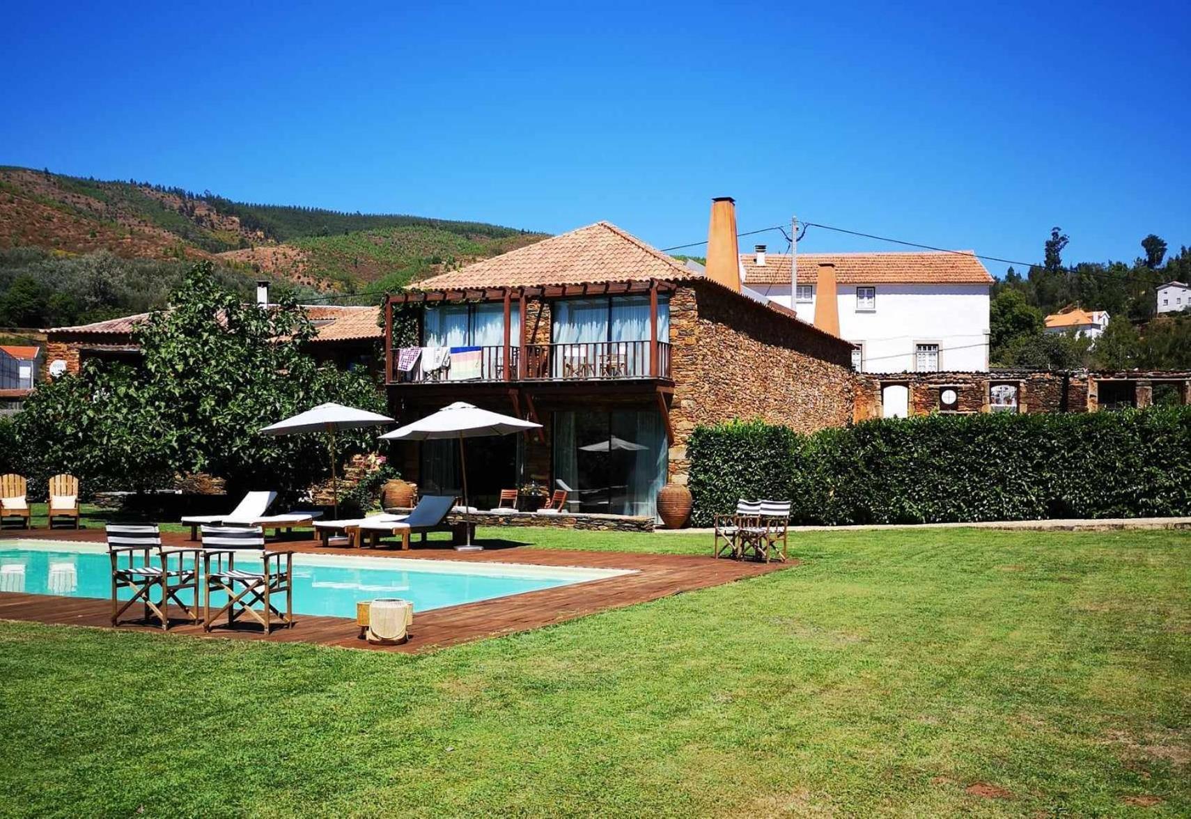 Casa De Baixo - Nature Hotel Alvoco das Várzeas Dış mekan fotoğraf